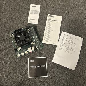 Asus prime h310-e r2.0 + hyper 212 black Edition Silence Fan